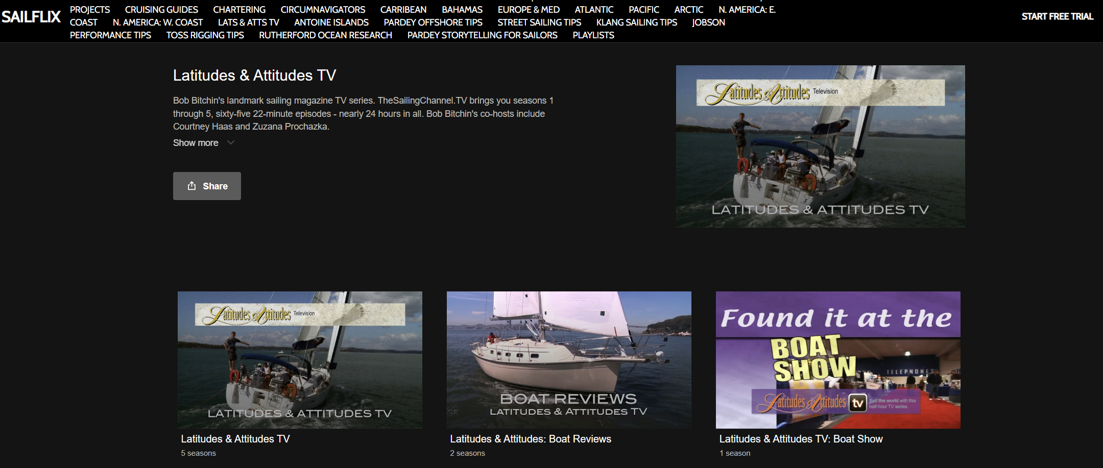 Lats & Atts TV on Sailflix.com